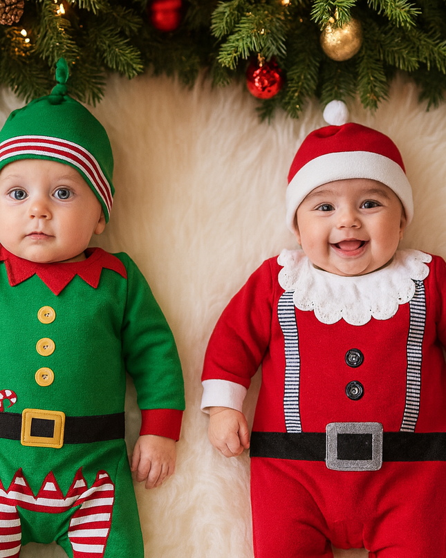 Julkläder barn tomte och nisse
