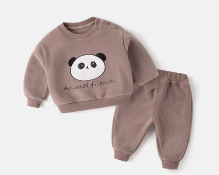 Baby långärmat set för höst/vinter